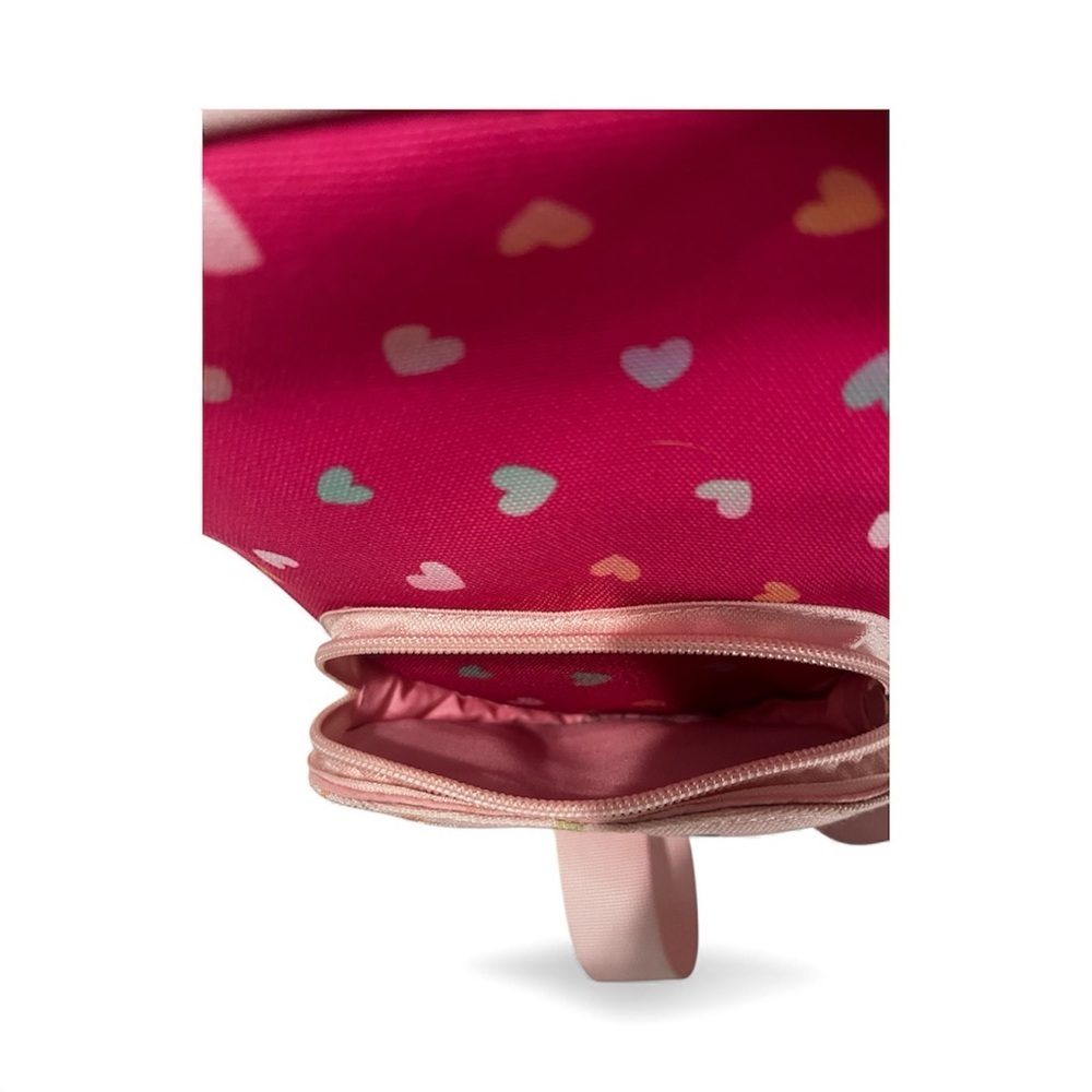 Charming Heart Pattern Kids Backpack - Picture 5 of 7